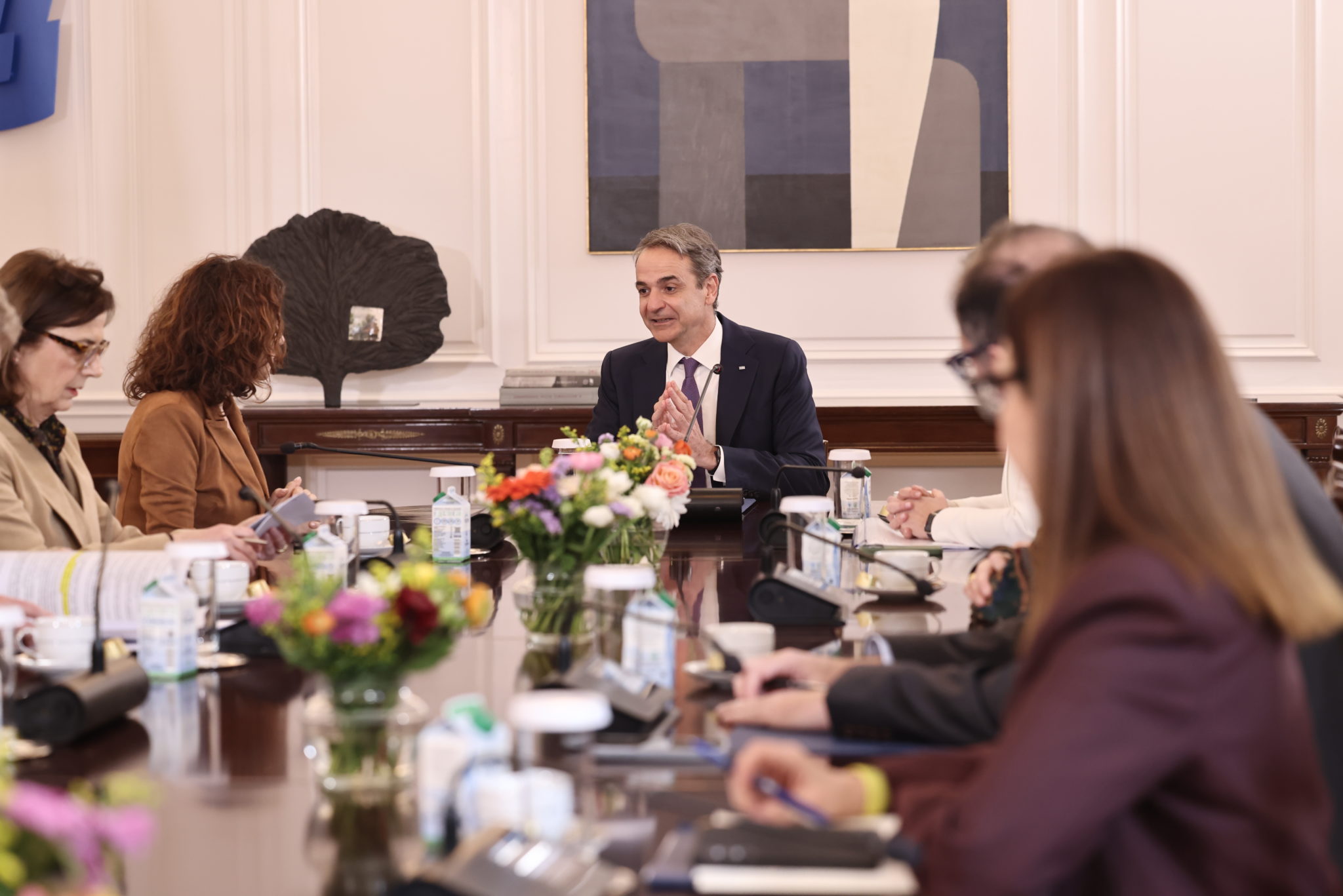 Κυριάκος Μητσοτάκης - Ροξάνα Μινζάτου