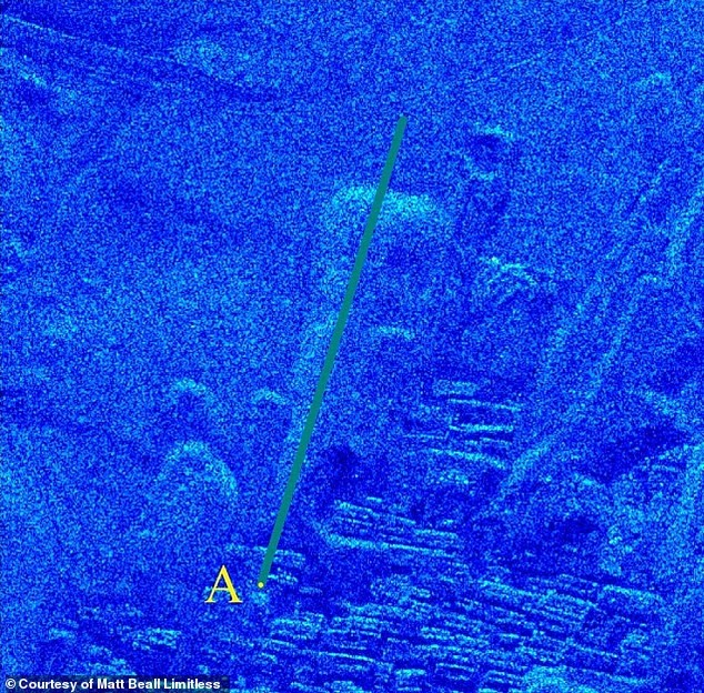 Ο Biondi προκάλεσε παγκόσμια αίσθηση την περασμένη εβδομάδα κατά την εμφάνισή του στο podcast «Matt Beall Limitless», όπου ισχυρίστηκε ότι σάρωσε έναν λόφο από στερεοποιημένη άμμο στην επιφάνεια, ο οποίος πιστεύει ότι βρίσκεται ακριβώς πάνω από τη δεύτερη Σφίγγα. Πηγή: Dailymail