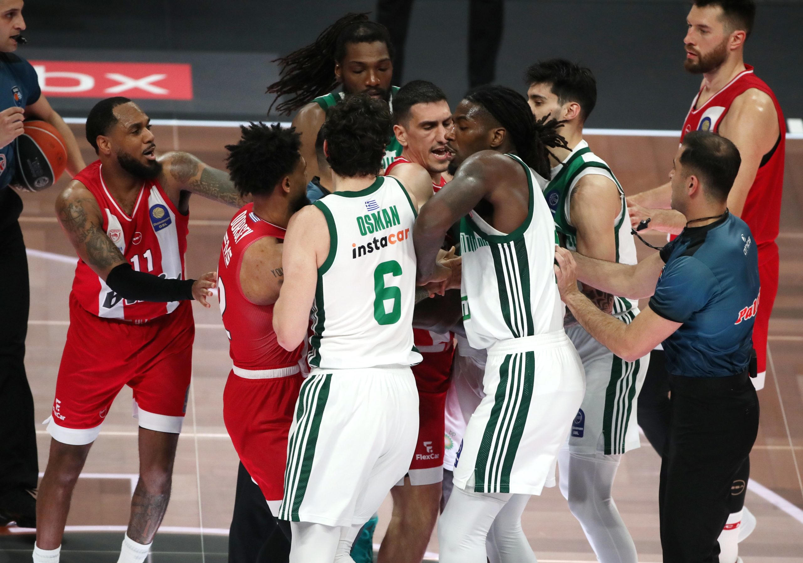 Παναθηναϊκός, Ολυμπιακός,Ναν, Ντόρσεϊ