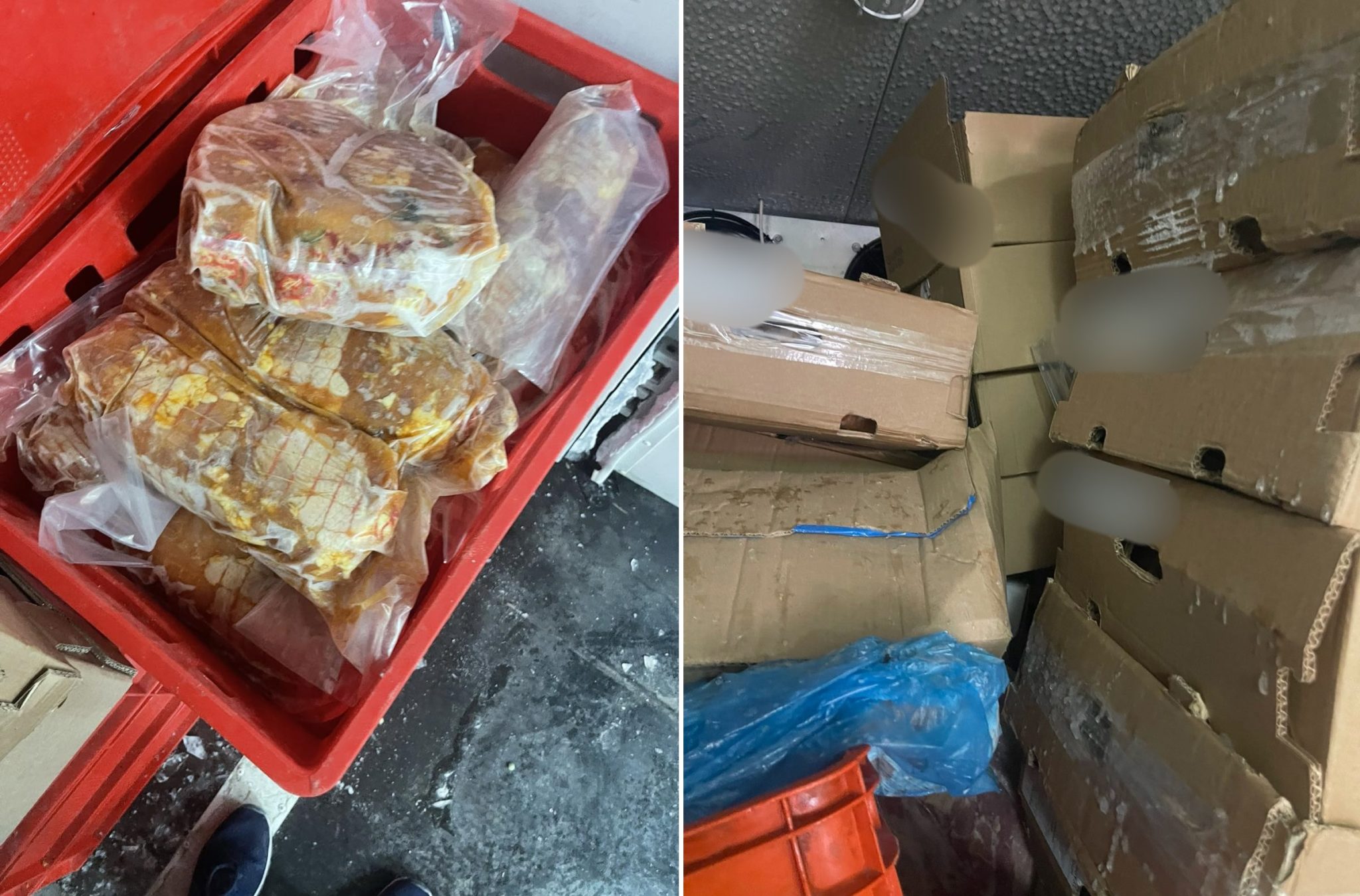 Πειραιάς, Κατάσχεση, ακατάλληλα κρέατα