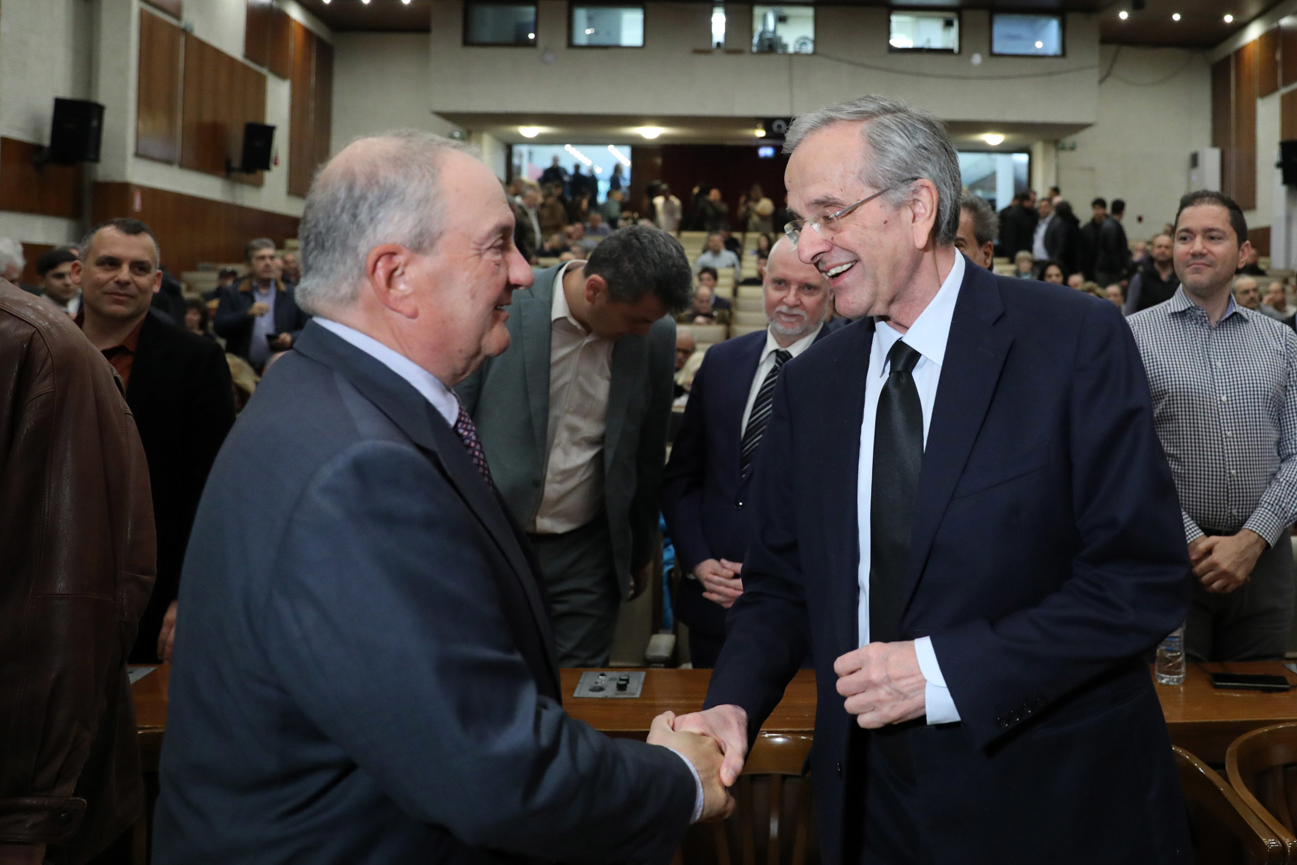 Αντώνης Σαμαράς, Κώστας Καραμανλής, Προεδρικό Μουσείο