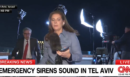 Τελ Αβίβ: Σειρήνες διέκοψαν ζωντανή μετάδοση του CNN – Δημοσιογράφος και συνεργείο έτρεξαν σε καταφύγιο