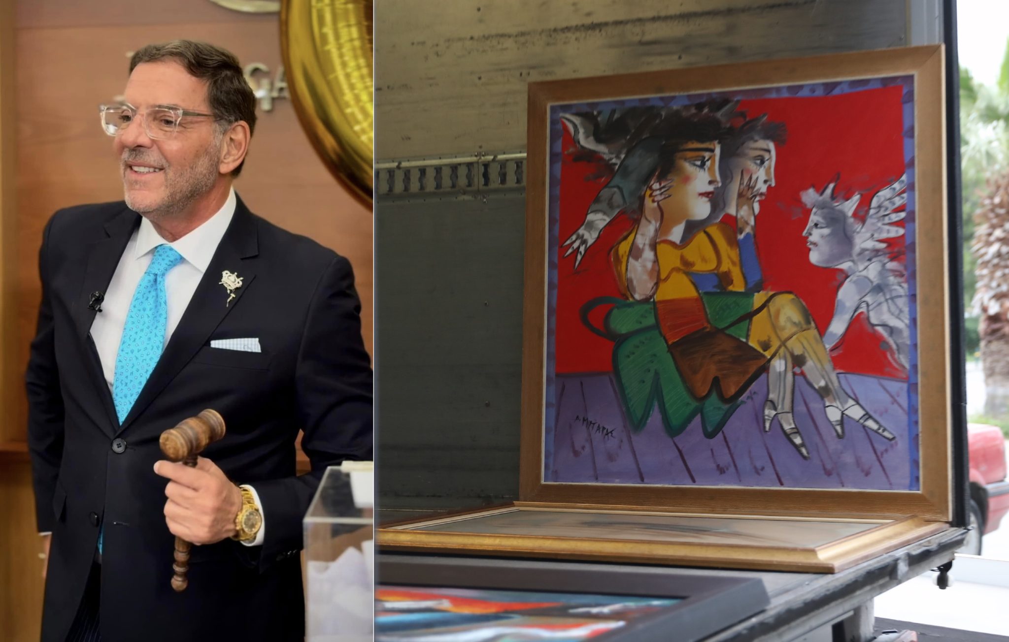 Γιώργος Τσαγκαράκης, πίνακες