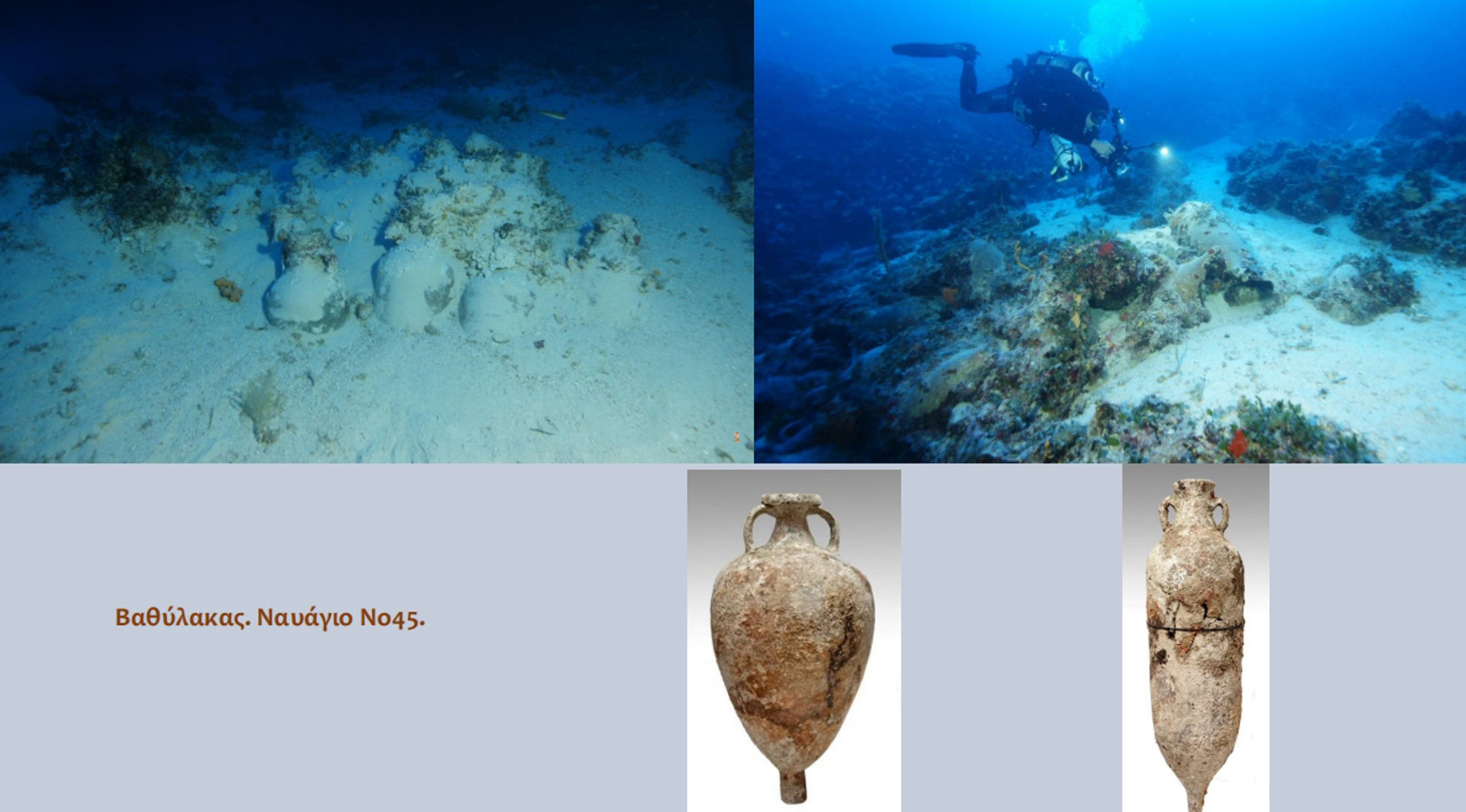 Υπουργείο Πολιτισμού, ενάλιοι αρχαιολογικοί χώροι