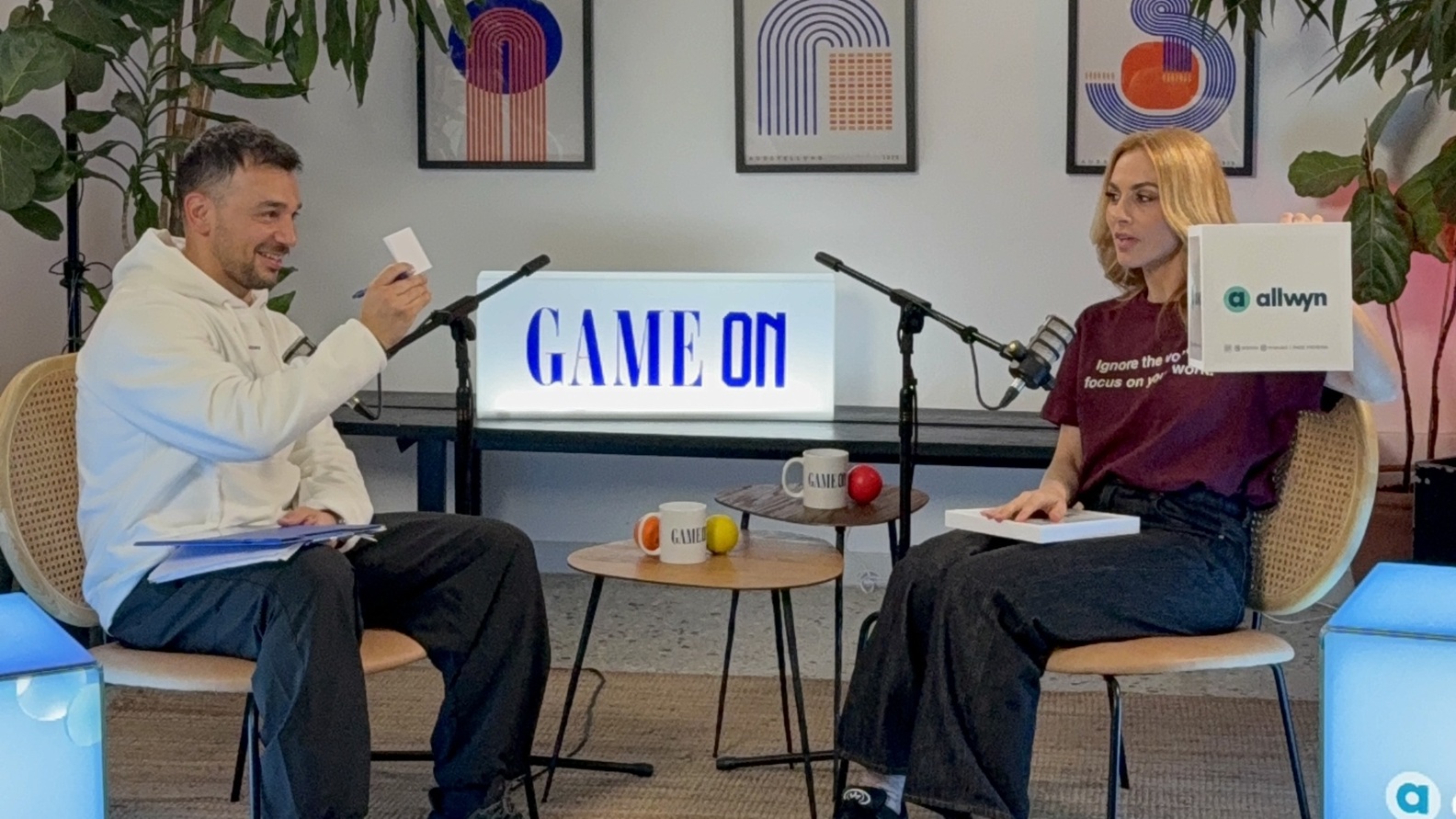 Ο Σωτήρης Νίνης κάνει απολογισμό καριέρας στο Game On με τη Ντορέττα Παπαδημητρίου