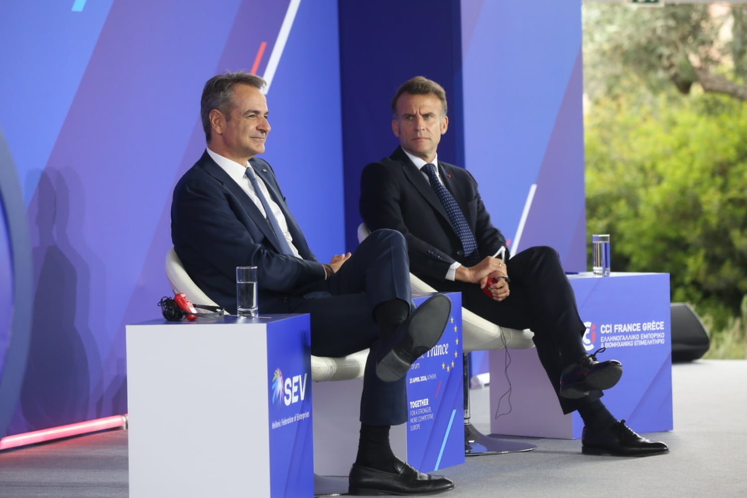 Μητσοτάκης Μακρόν