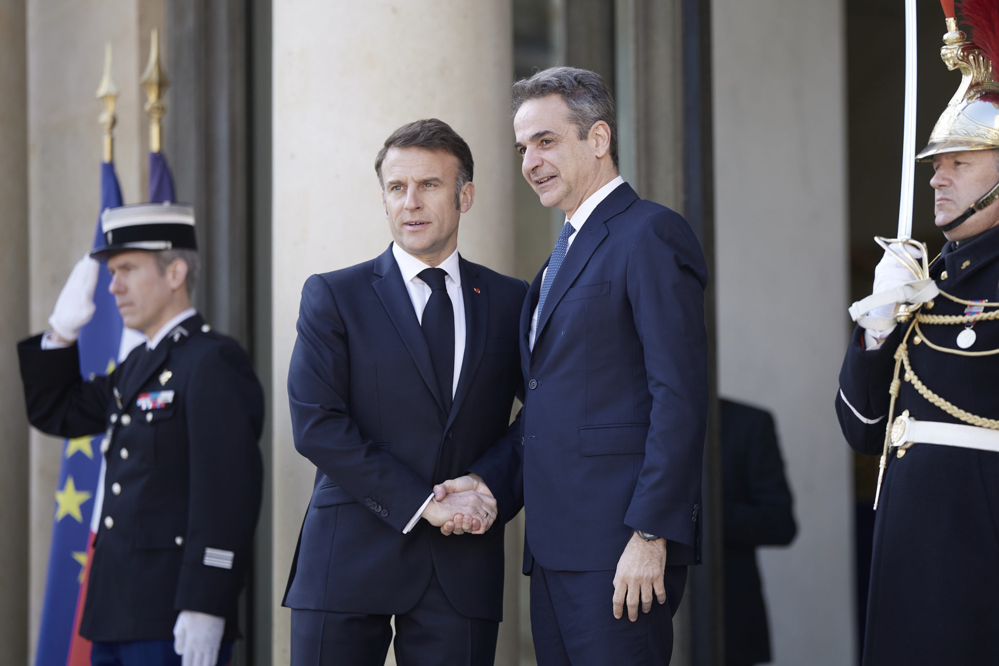 Κυριάκος Μητσοτάκης, Εμανουέλ Μακρόν