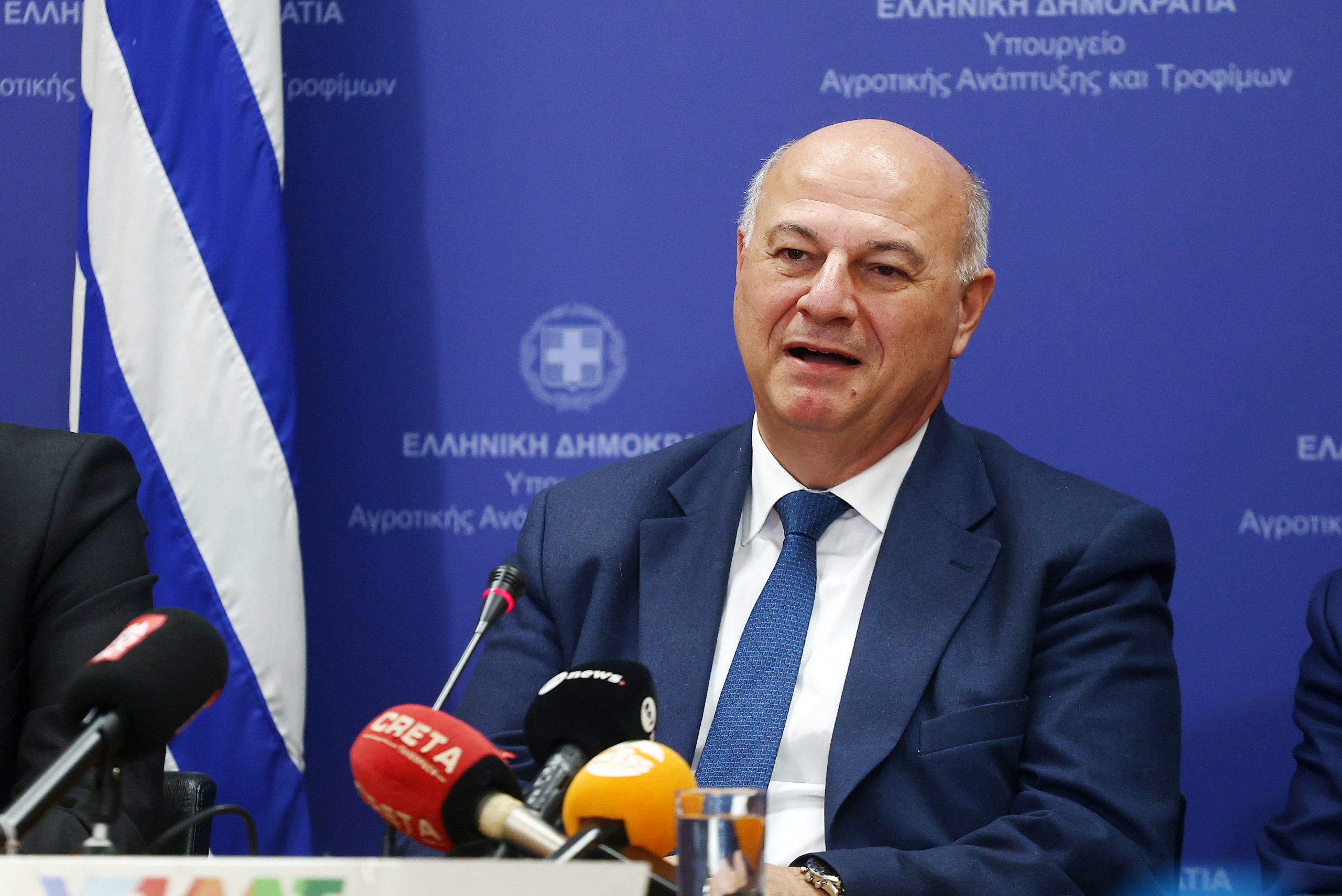 Τελετή παράδοσης-παραλαβής στο υπουργείο Αγροτικής Ανάπτυξης