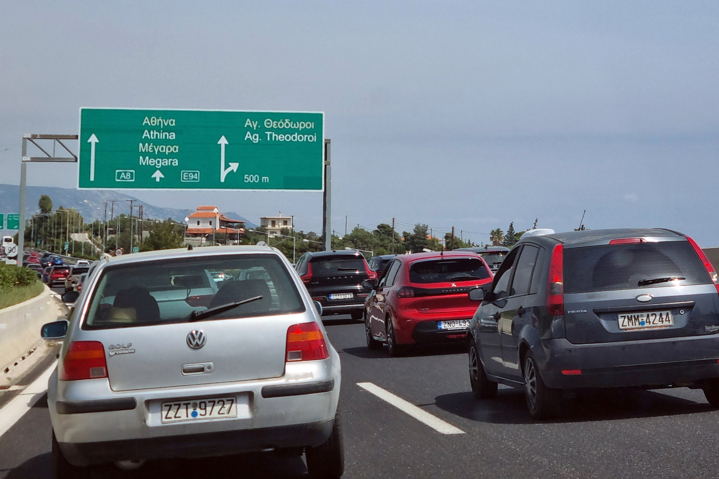 Πάσχα, επιστροφή, εκδρομείς, κίνηση, Αθηνών Κορίνθου