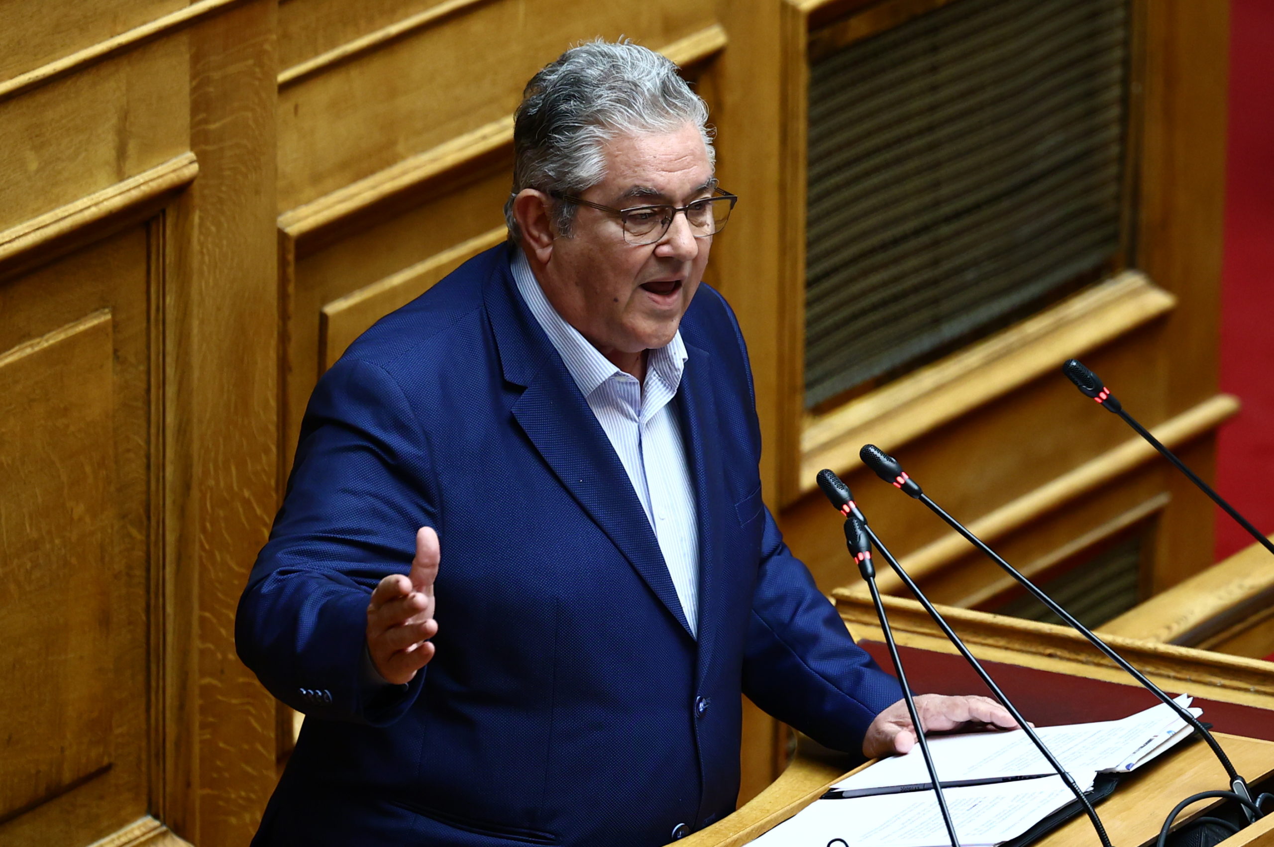 Κουτσούμπας στη Βουλή: Επιλέγετε τον δρόμο της συγκάλυψης για ένα σκάνδαλο που φέρει την υπογραφή σας