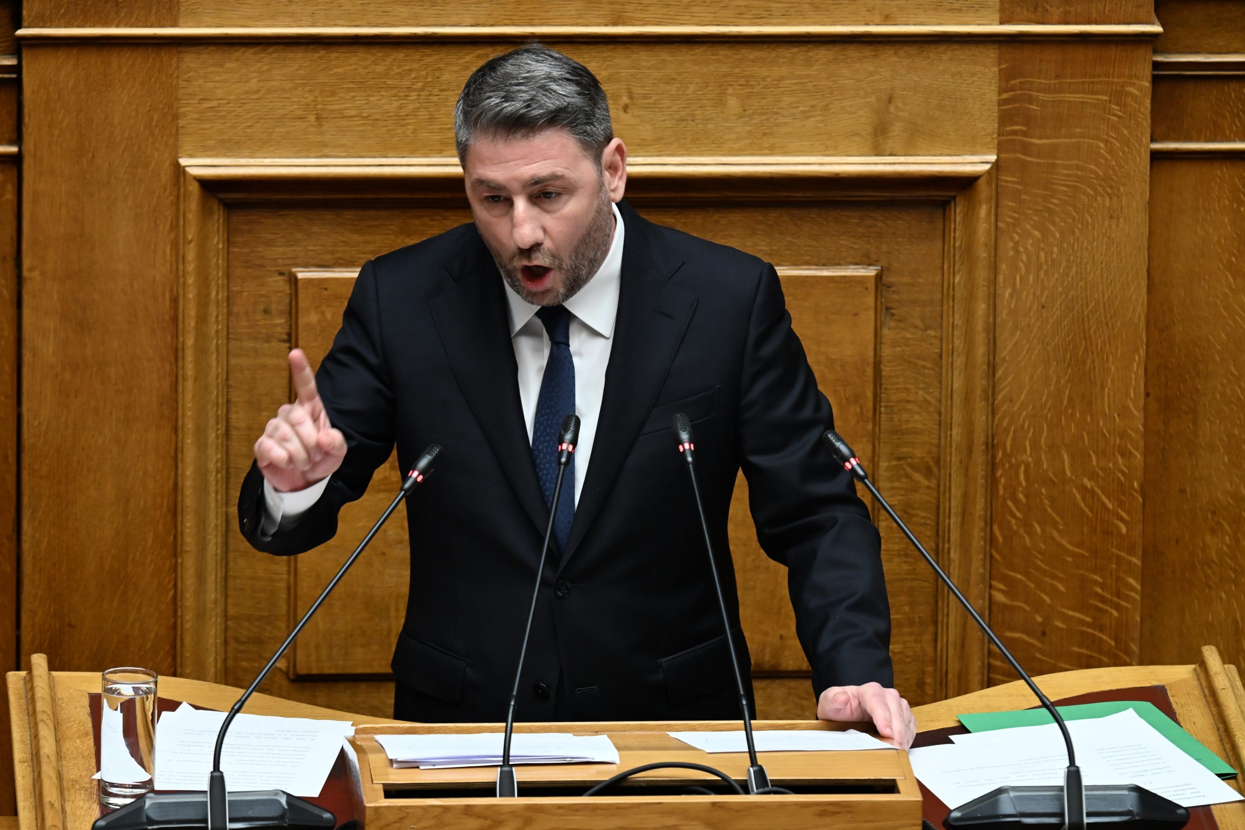 Ανδρουλάκης στη Βουλή: «Εκλογές τώρα, απατηλό όνειρο η τρίτη θητεία ΝΔ»