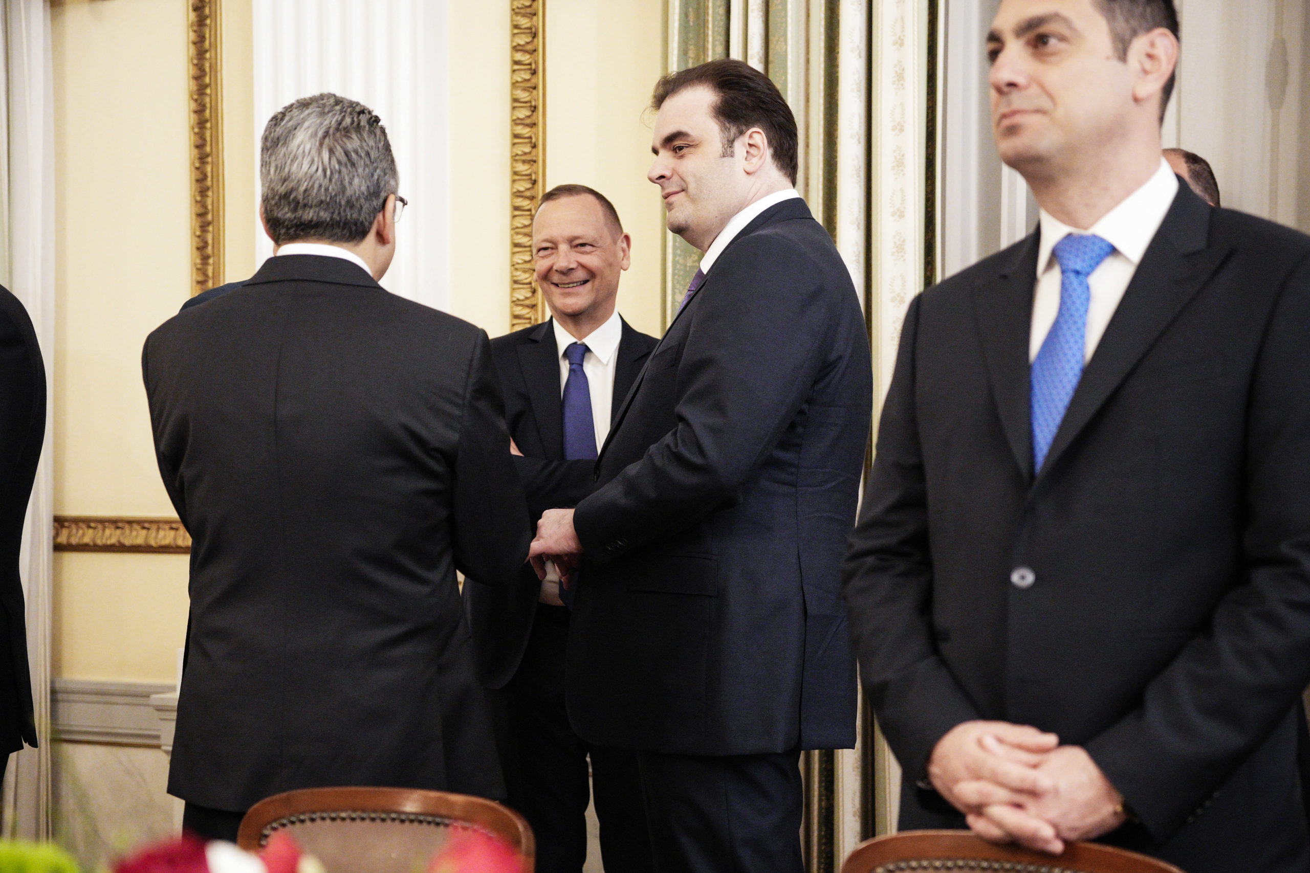 Προεδρικό Μέγαρο, Μακρόν, Τασούλας, Δείπνο