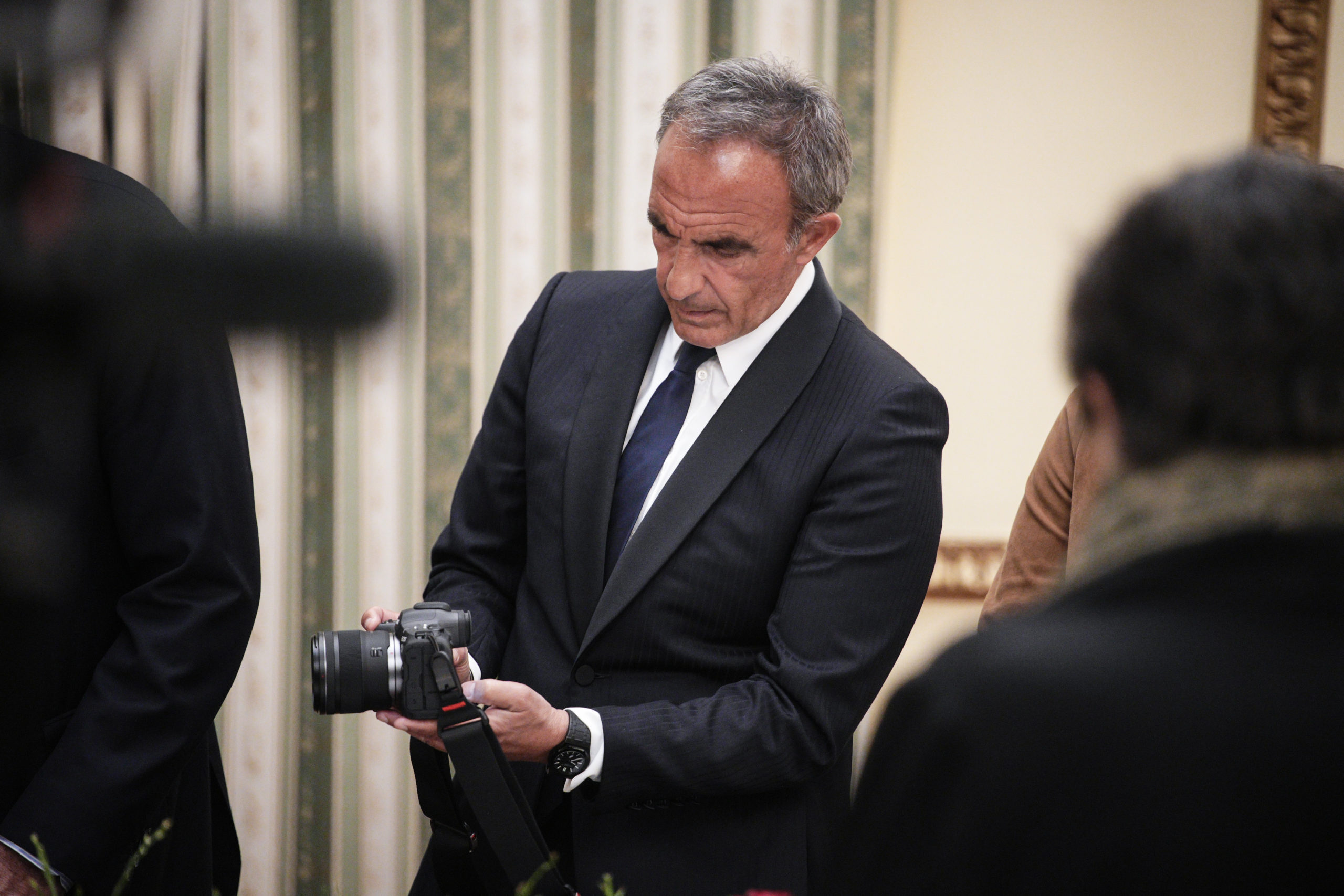 Προεδρικό Μέγαρο, Μακρόν, Τασούλας, Δείπνο