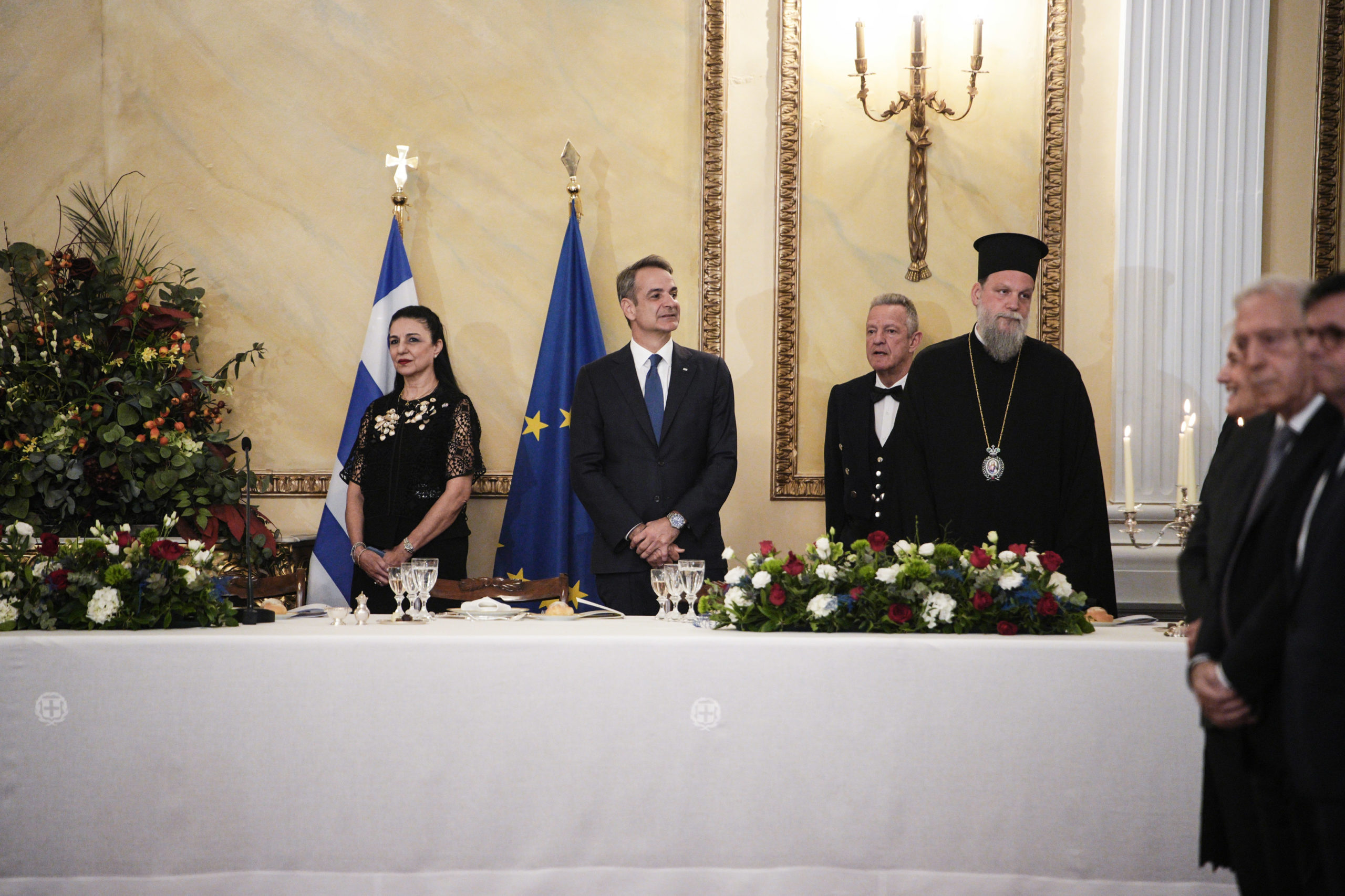 Προεδρικό Μέγαρο, Μακρόν, Τασούλας, Δείπνο