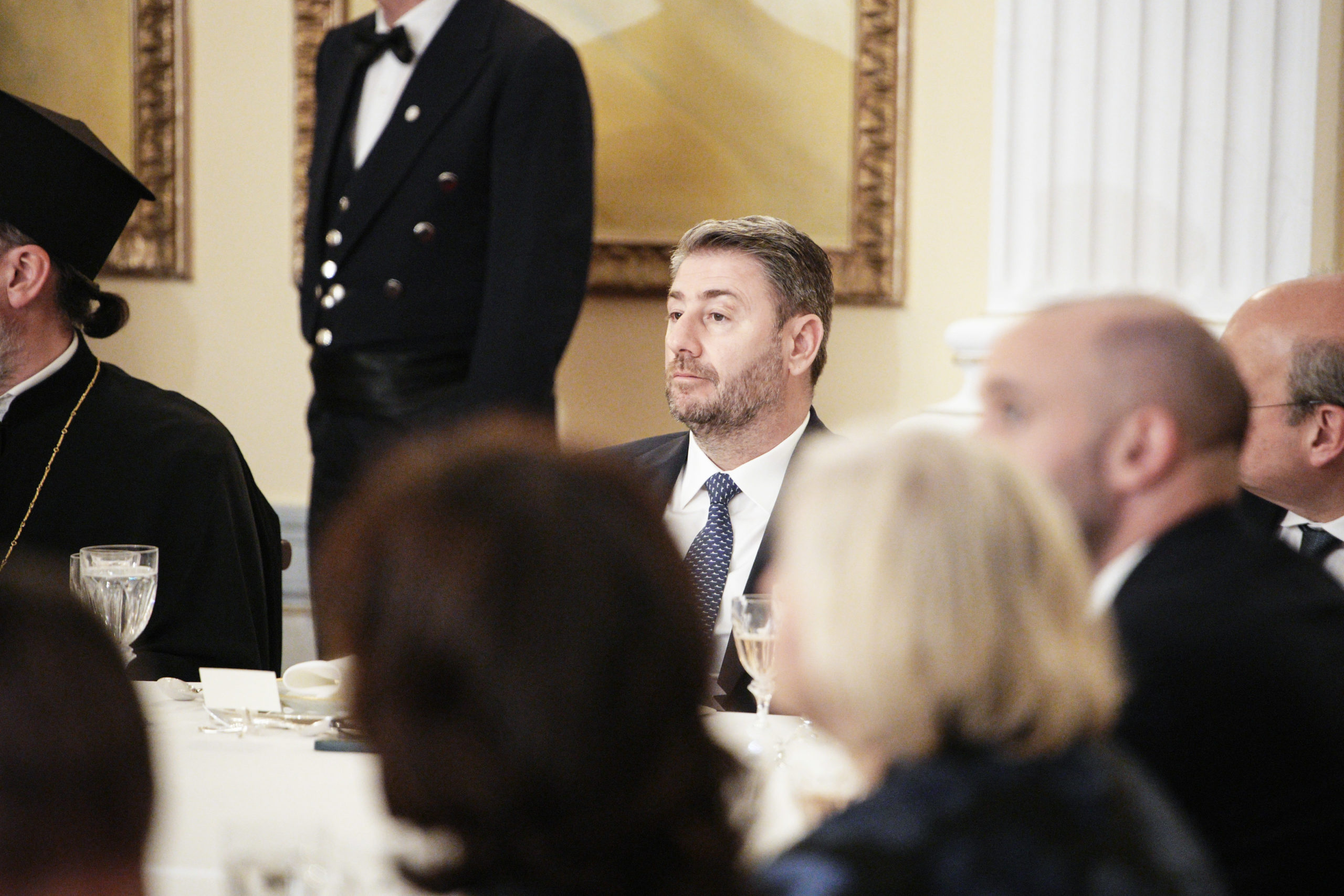 Προεδρικό Μέγαρο, Μακρόν, Τασούλας, Δείπνο