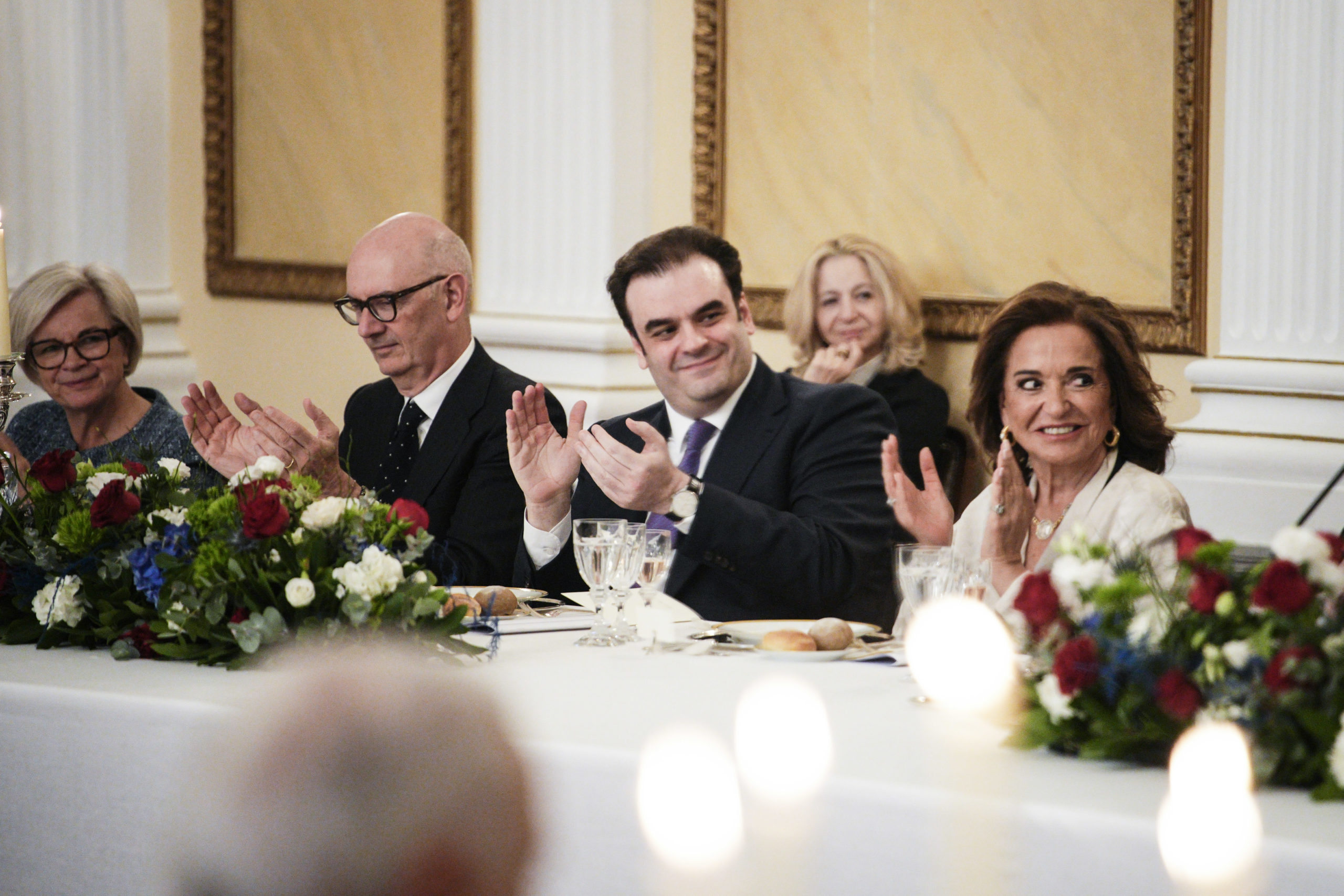 Προεδρικό Μέγαρο, Μακρόν, Τασούλας, Δείπνο