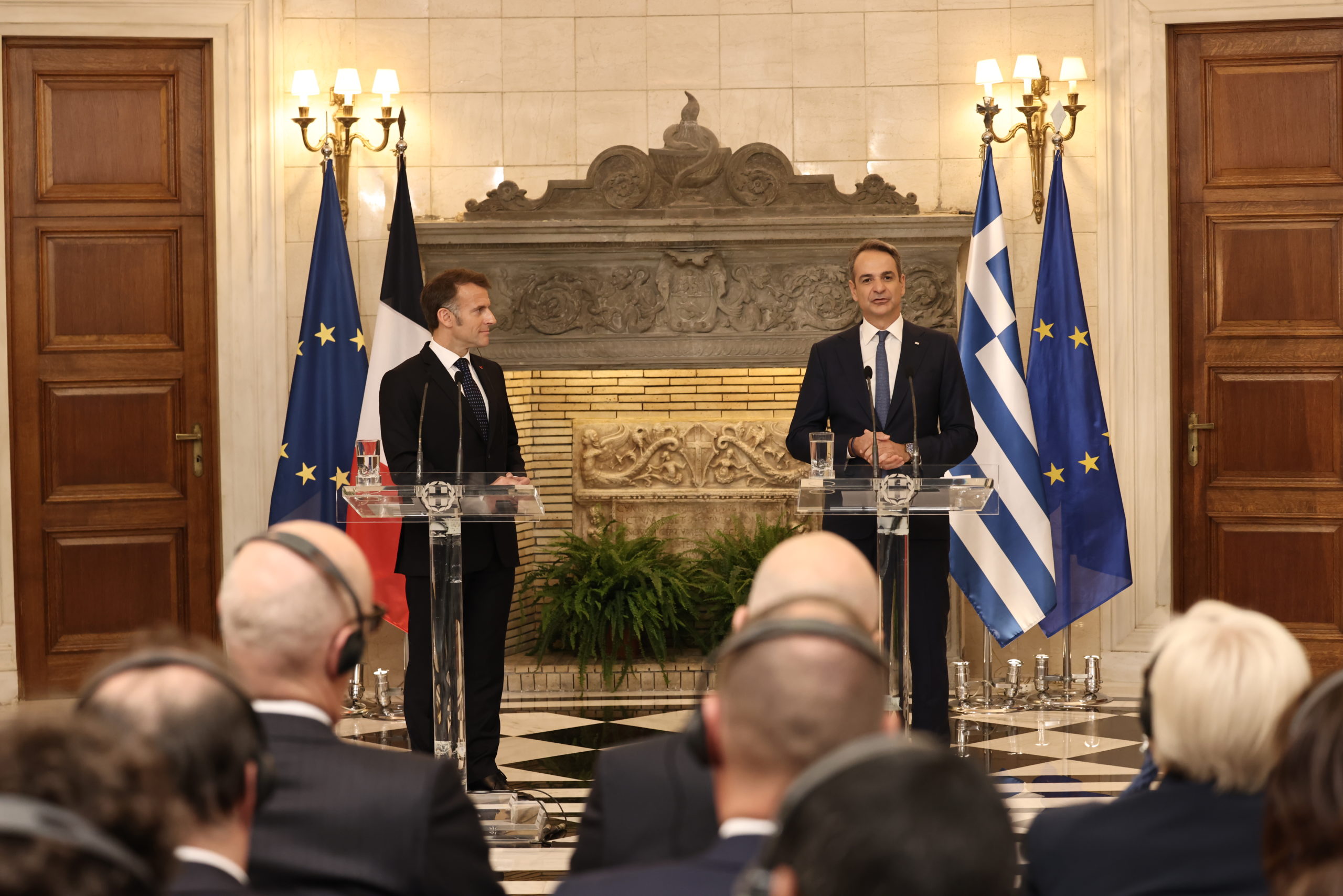 Μητσοτάκης Μακρόν