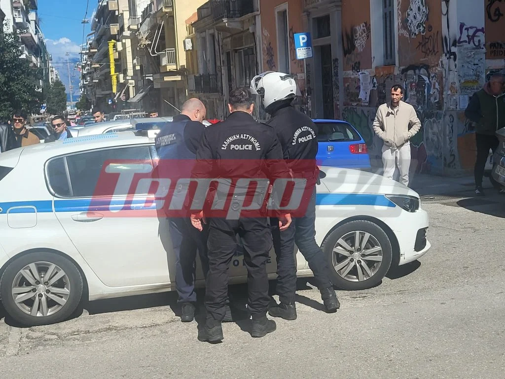 Σύλληψη ημίγυμνου άντρα στην Πάτρα