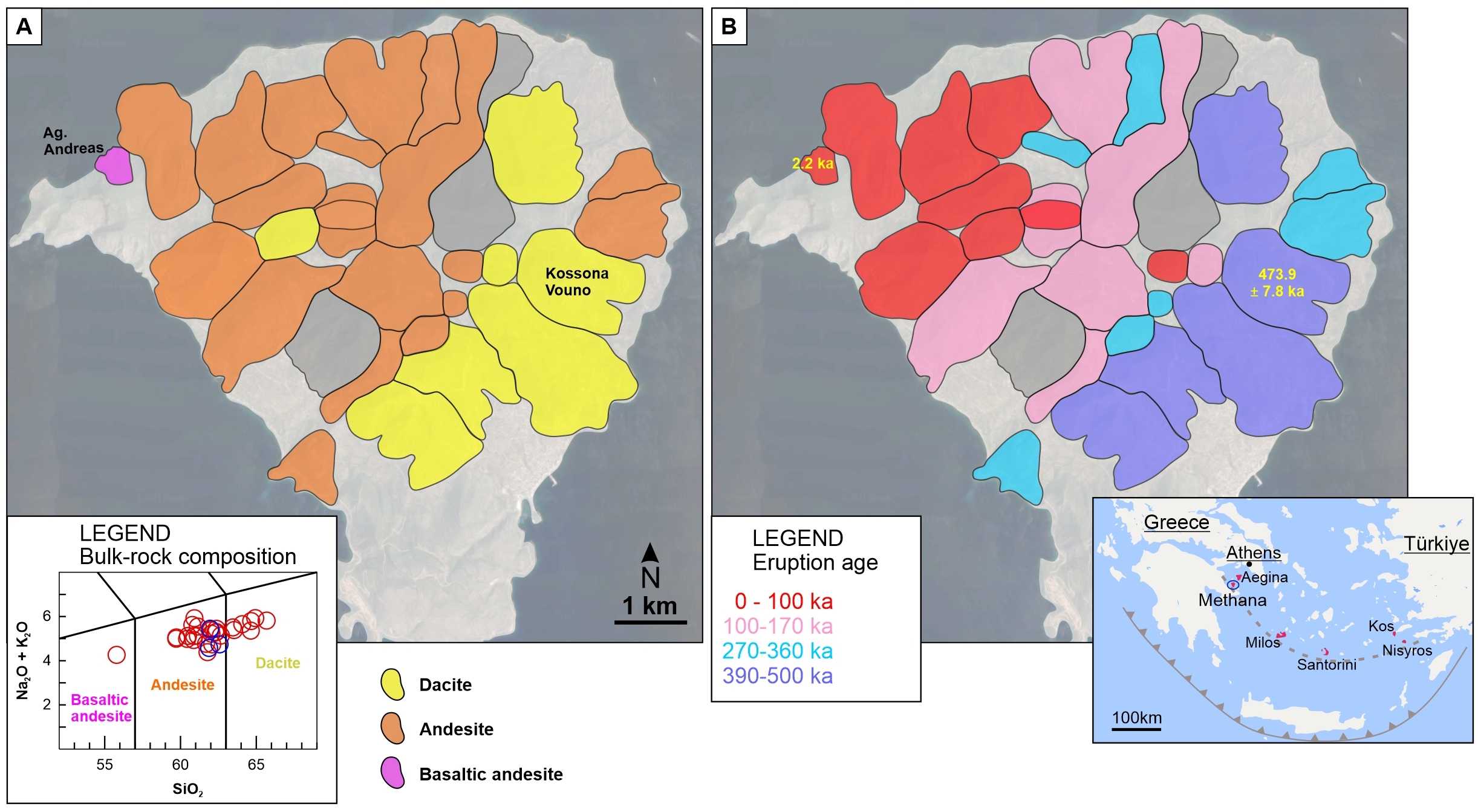 ηφαίστειο Μέθανα