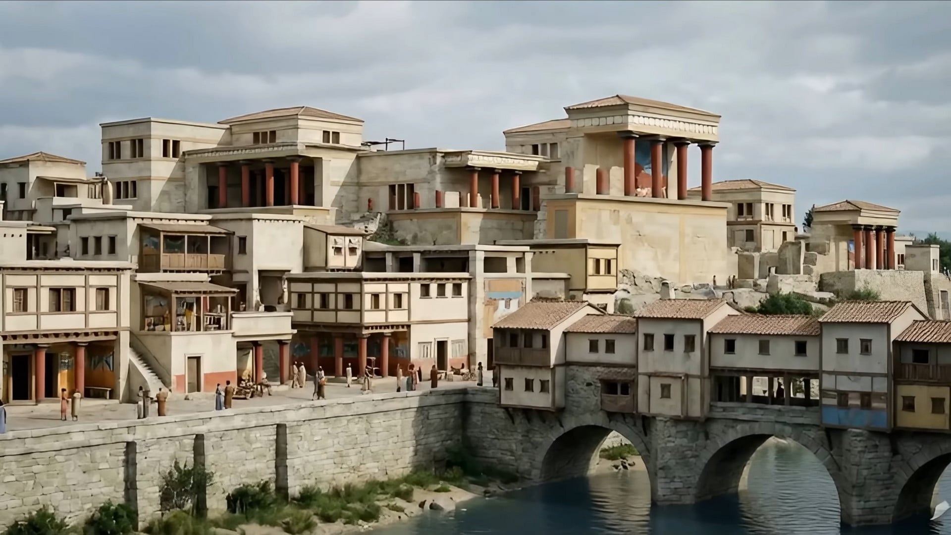 Εντυπωσιακό βίντεο: Η Κνωσός του 1700 π.Χ «ζωντανεύει» με την βοήθεια της τεχνητής νοημοσύνης