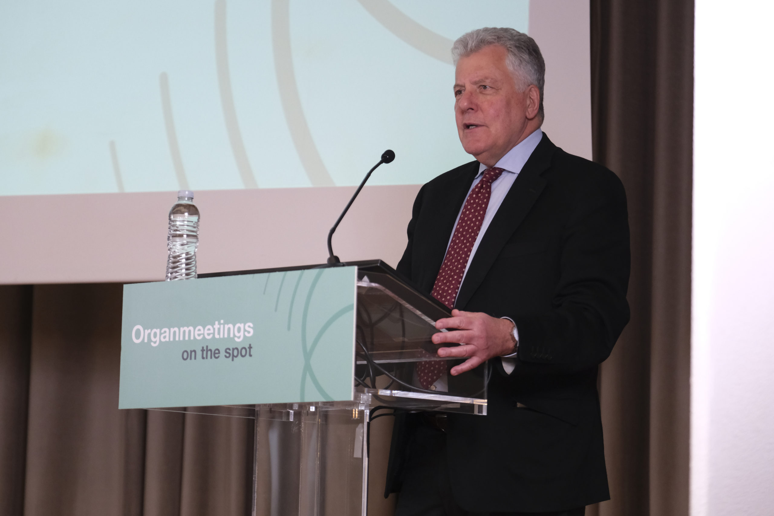 Ο κ. Ιωάννης Ν. Μπολέτης, Πρόεδρος του Ωνάσειου Νοσοκομείου