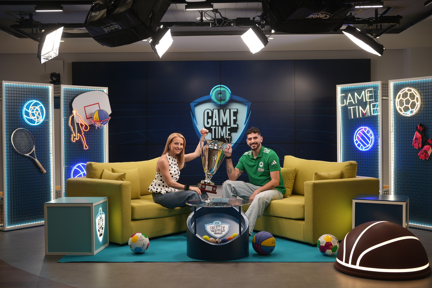 O Θανάσης Πρωτοψάλτης στο Allwyn Game Time: «Το Κύπελλο ήταν μόνο η αρχή για τον Παναθηναϊκό»