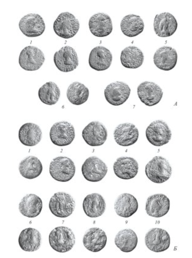 Περιεχόμενα των πορτοφολιών: Α – Πορτοφόλι 3· Β – Πορτοφόλι 4. Πηγή: M.G. Abramzon, S.N. Ostapenko / Σύντομες Ανακοινώσεις του Ινστιτούτου Αρχαιολογίας (KSIA)