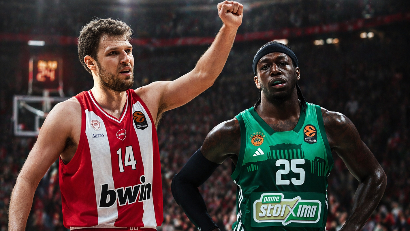 Euroleague: Πρώτος ο Ολυμπιακός, στα play-in ο Παναθηναϊκός – Τα ζευγάρια και η τελική βαθμολογία, o δρόμος προς την Αθήνα