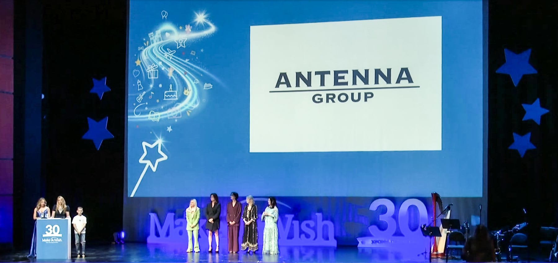 Ο Όμιλος Antenna βραβεύθηκε από το Make-A-Wish Ελλάδος για τη διαχρονική προσφορά του στο έργο του οργανισμού