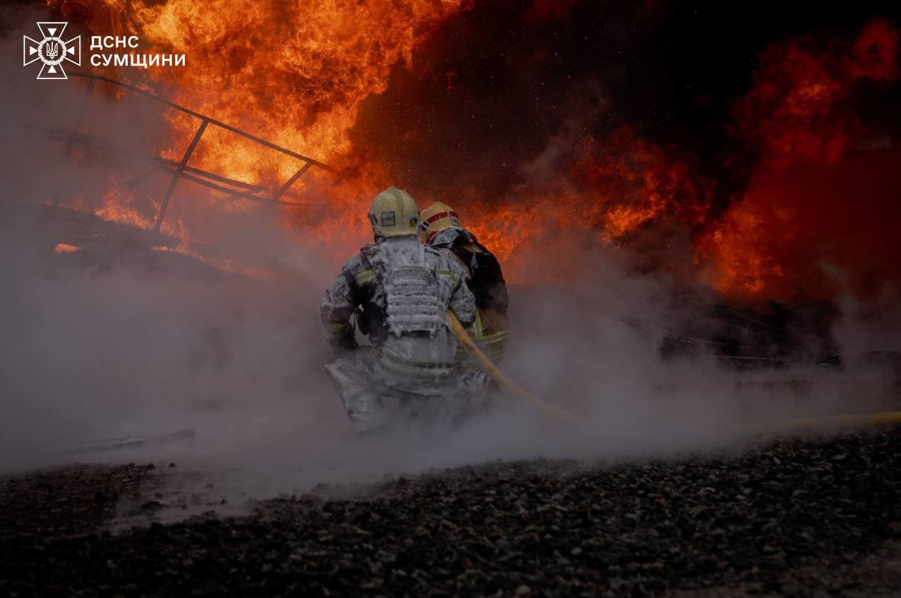 Φωτογραφία: Κρατική Υπηρεσία Έκτακτης Ανάγκης της περιοχής Σούμι