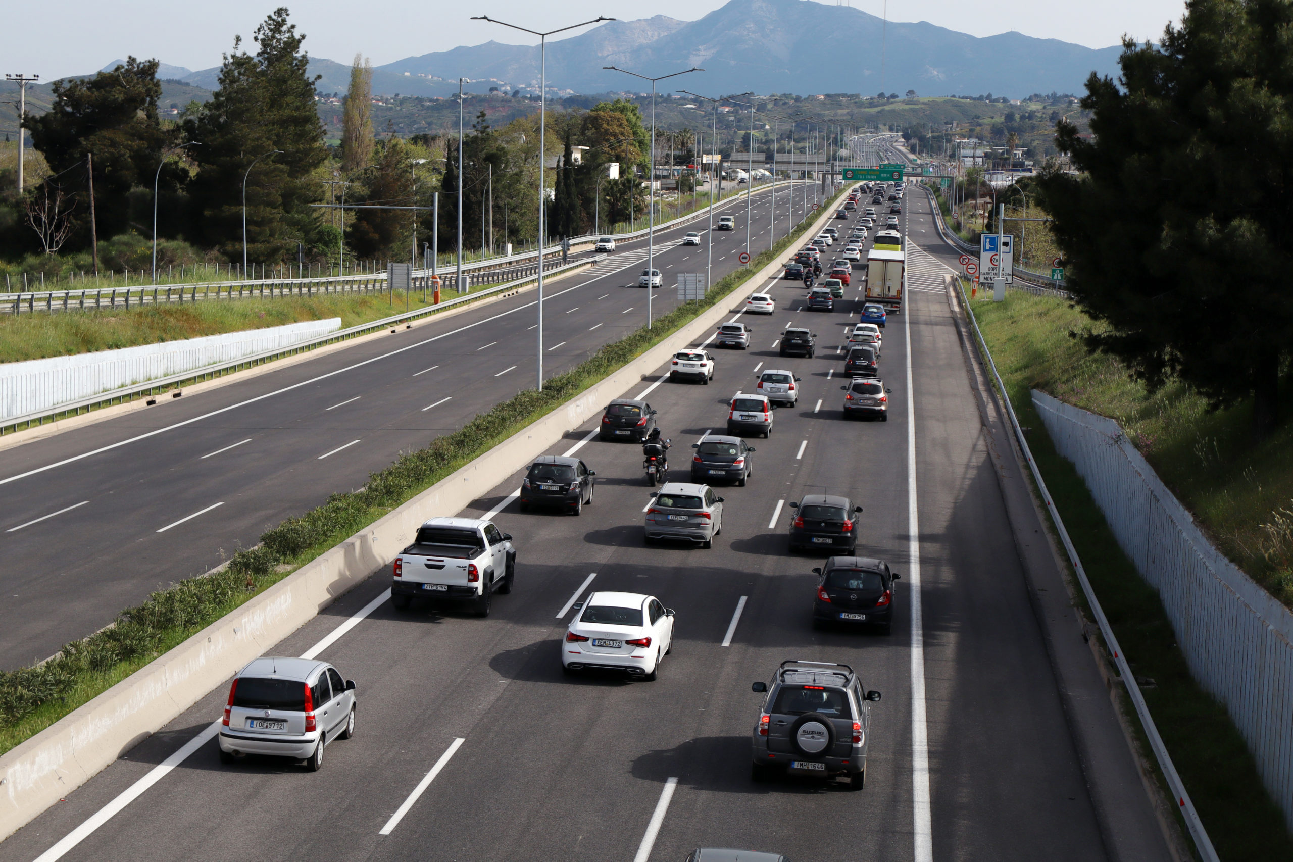 Διόδια, Αφίδνες, επιστροφή, Πάσχα