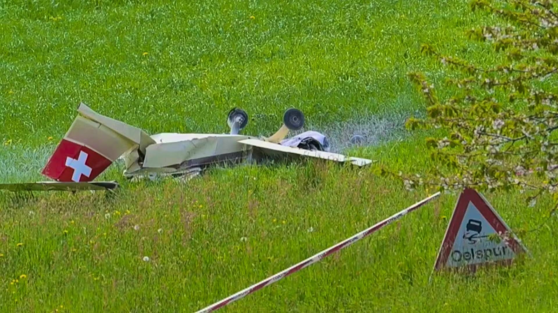 Συνετρίβη ιδιωτικό αεροσκάφος στην Ελβετία – Νεκρός ο πιλότος