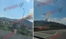 Φωτιά στην Ακράτα Αχαΐας - Μεγάλη κινητοποίηση της Πυροσβεστικής - ΦΩΤΟ αναγνώστη