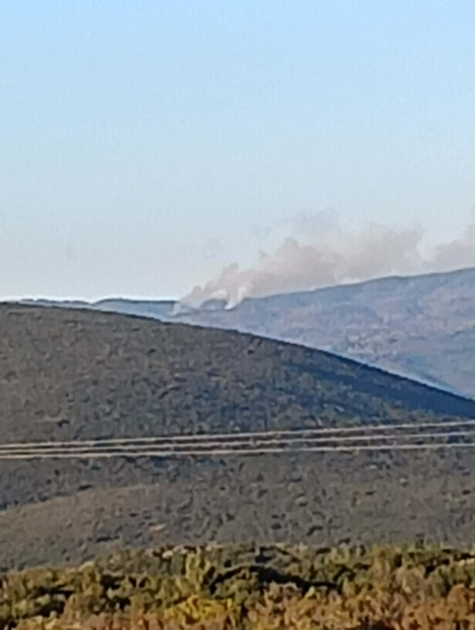 φωτιά, Καρυές Λακωνίας