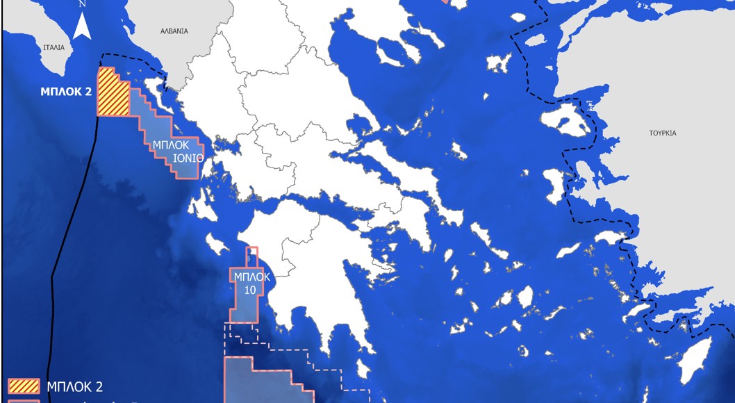 Ιόνιο, Μπλοκ 2, έρευνες, υδρογοάνθρακες