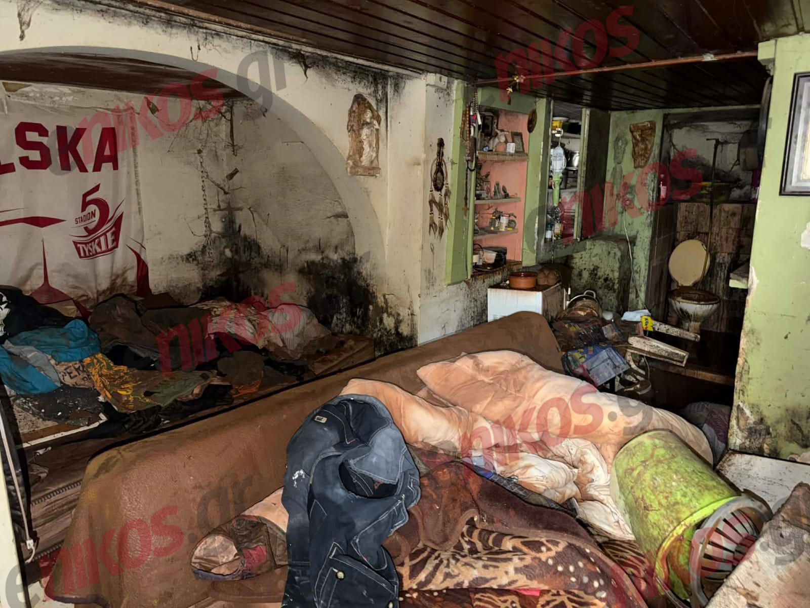 Κακοκαιρία, erminio, Νέα Μάρκη, 55χρονος, νεκρός, σπίτι