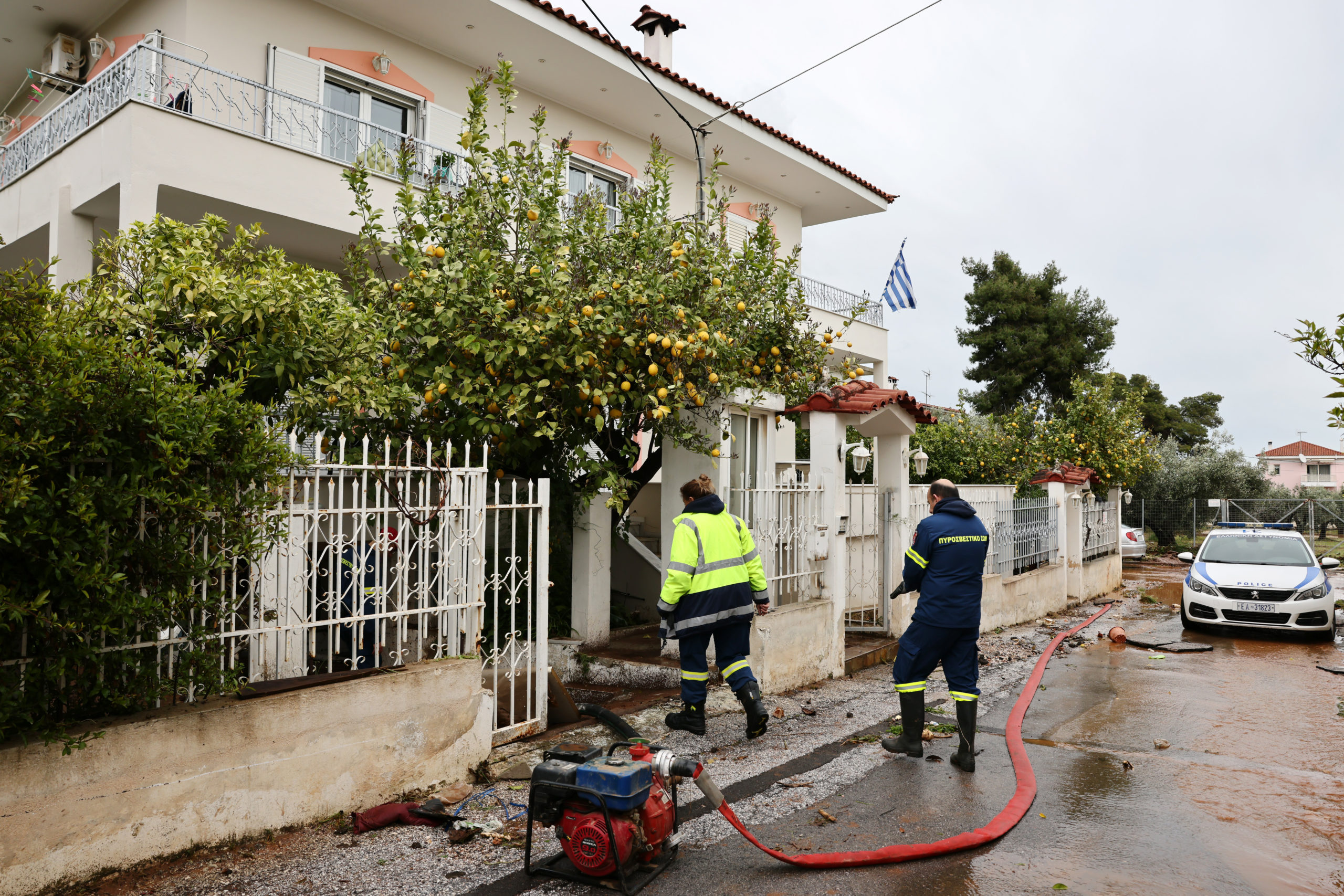 κακοκαιρία Νέα Μάκρη