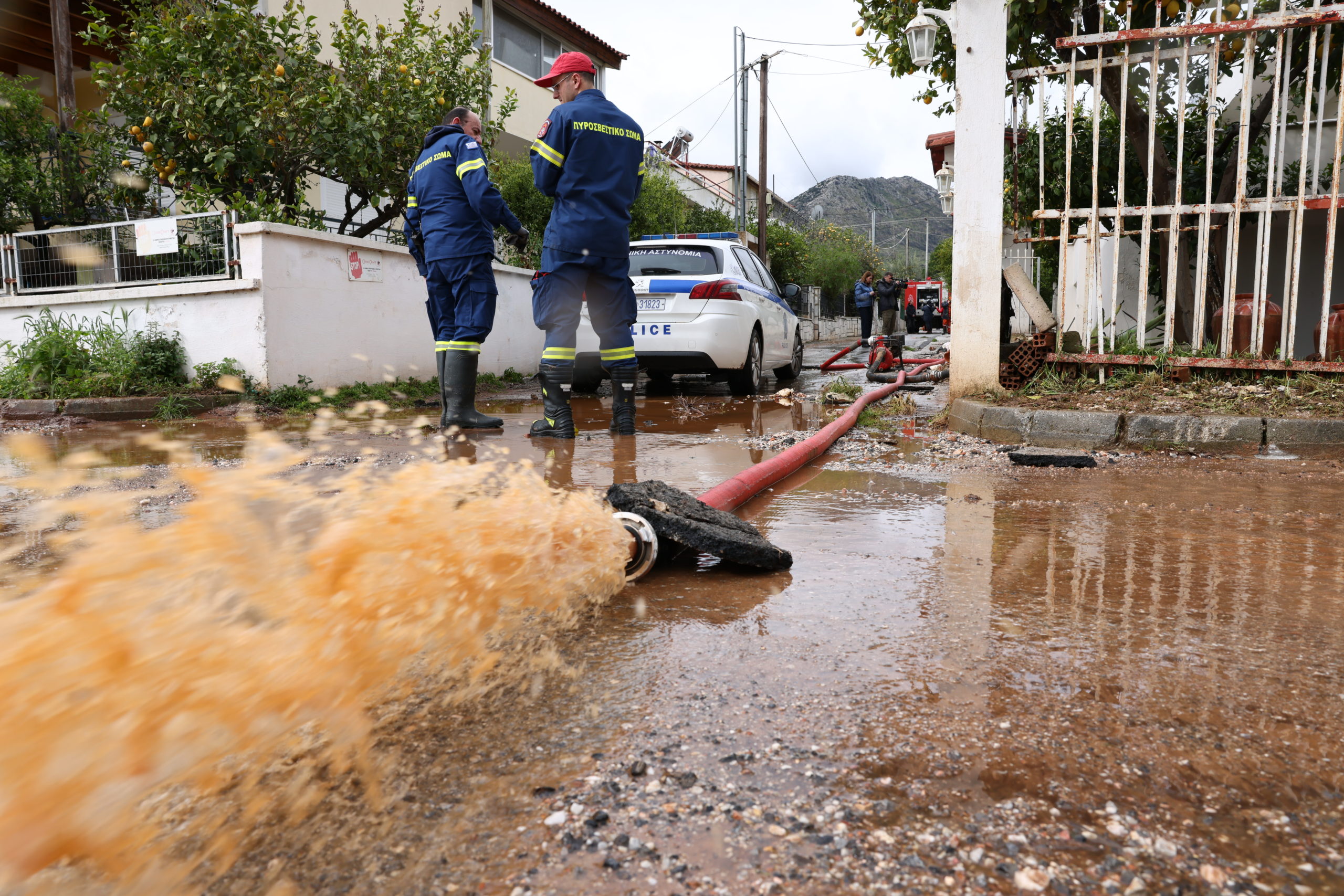 κακοκαιρία Νέα Μάκρη