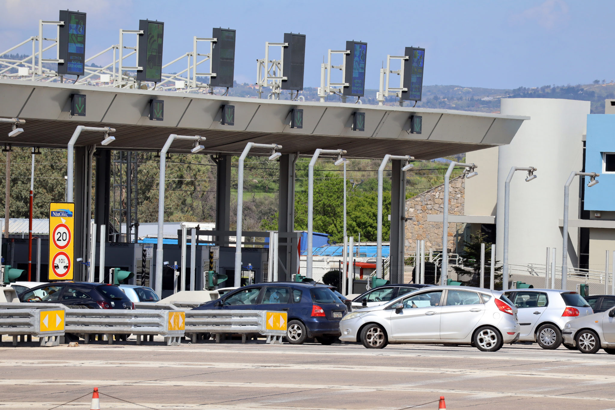 κίνηση διόδια Αφίδνες