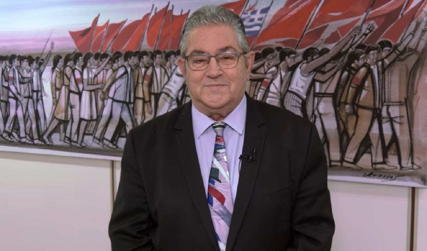 Κουτσούμπας: Σε έναν κόσμο που φλέγεται, η λαϊκή σπίθα που σιγοκαίει να γίνει πυρκαγιά Ανάστασης Λαών