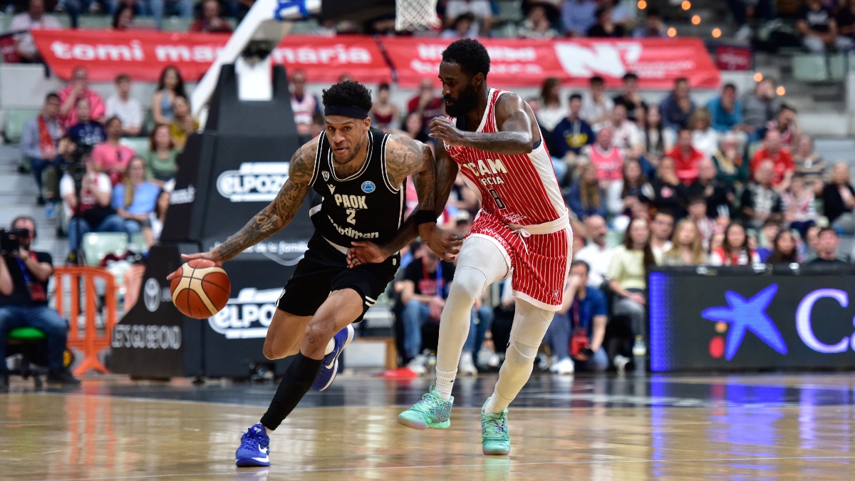 FIBA Europe Cup: Συγκλονιστικός ο ΠΑΟΚ πέρασε στον τελικό παρά την ήττα 89-85 από την Μούρθια