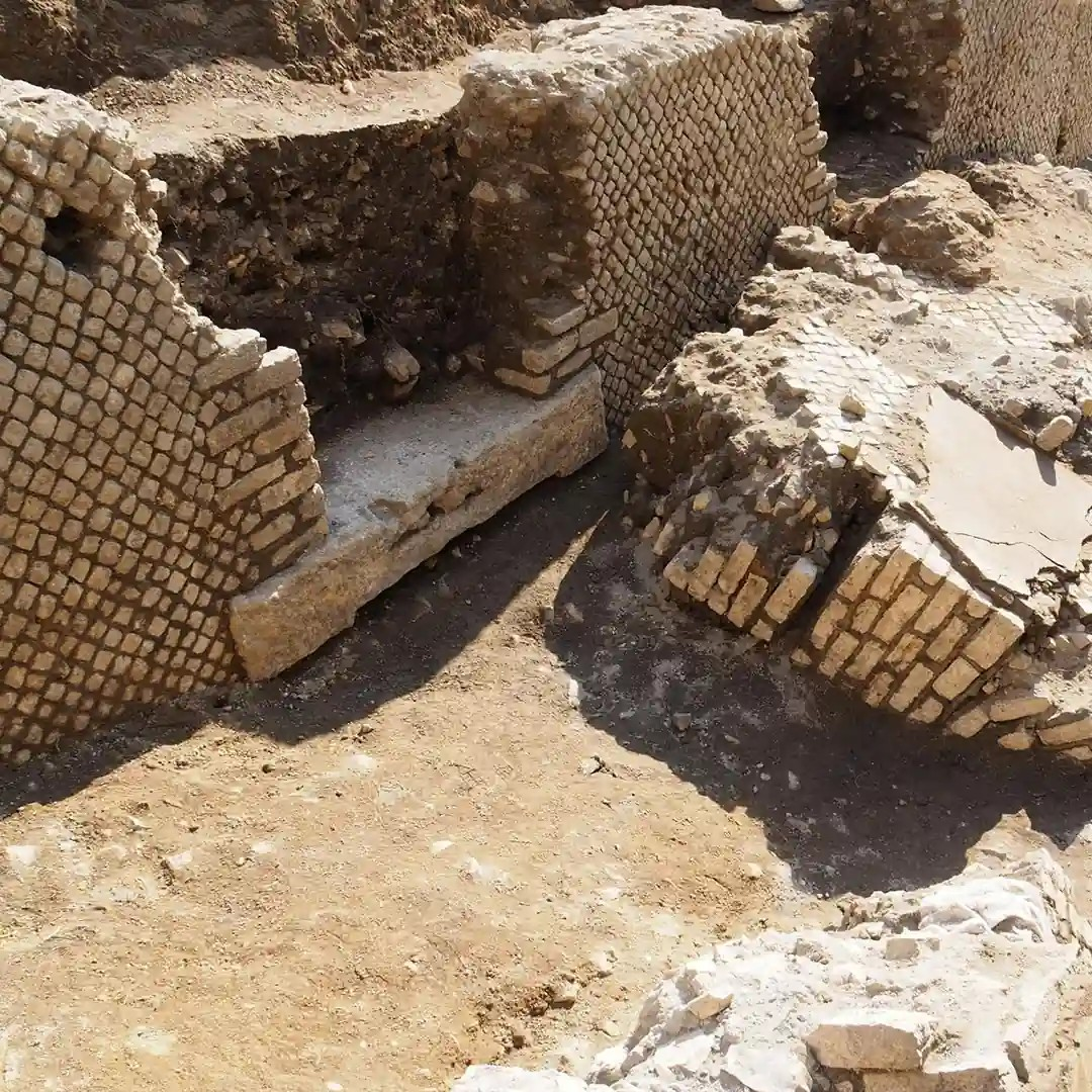 Ένα από τα σημεία της ανακάλυψης. Πηγή: Υπουργείο Πολιτισμού  