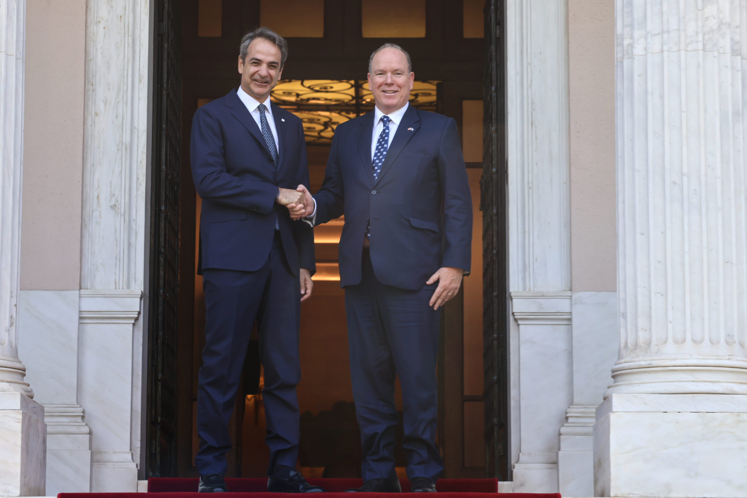 Κυριάκος Μητσοτάκης, πρίγκιπας Αλβέρτος του Μονακό