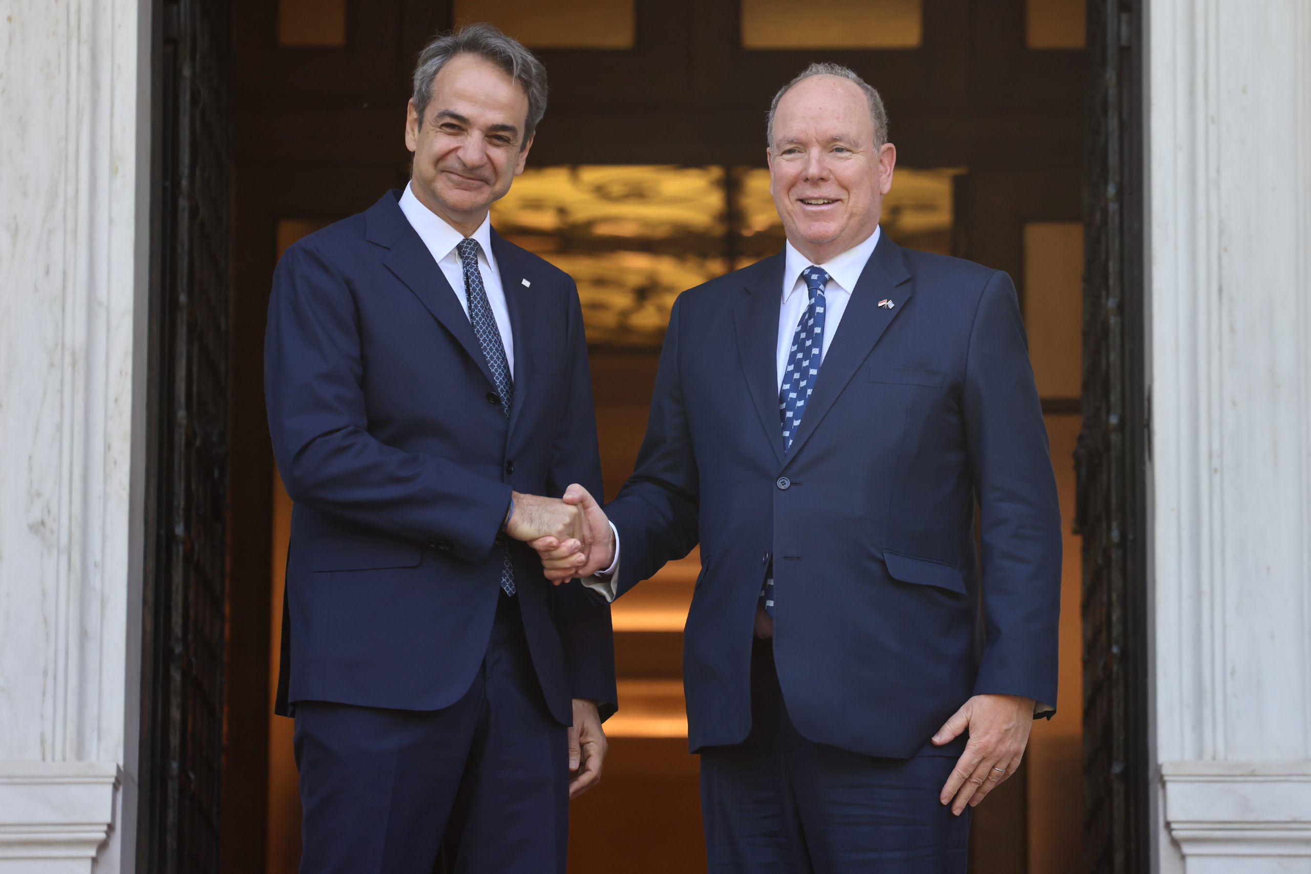 Κυριάκος Μητσοτάκης, πρίγκιπας Αλβέρτος του Μονακό