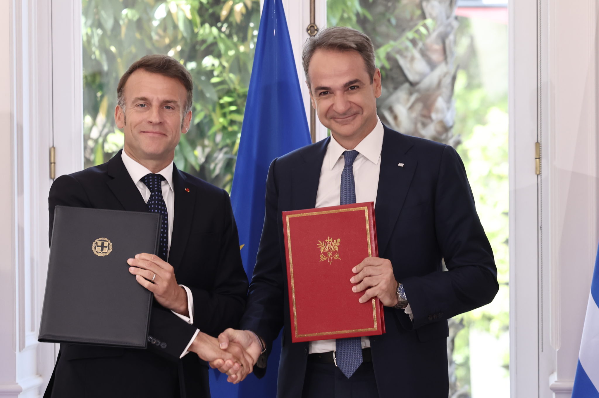 Μητσοτάκης Μακρόν