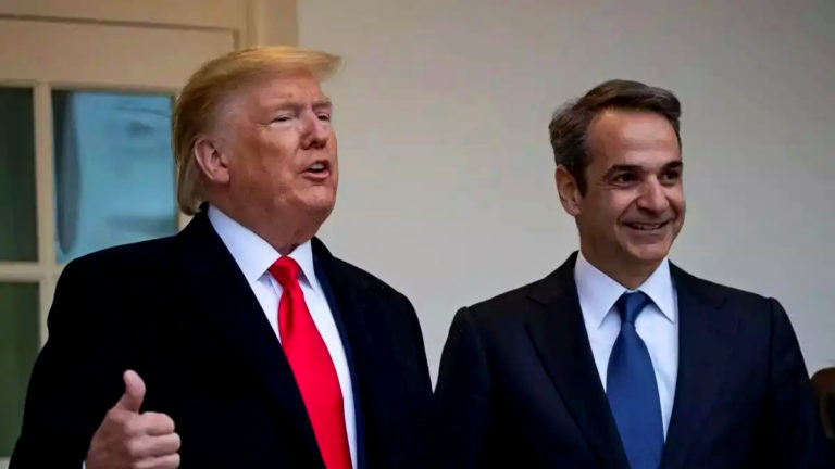 mitsotakis trump