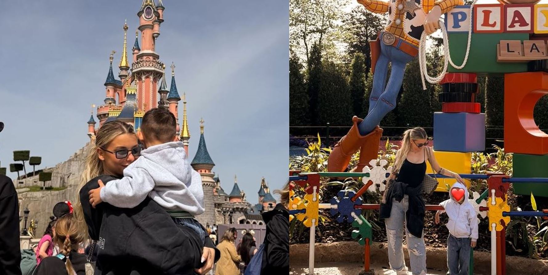 Modern Cinderella: Στη «Disneyland» με τον γιο της – «Είμαι απίστευτα χαρούμενη που στα 24 μου…»