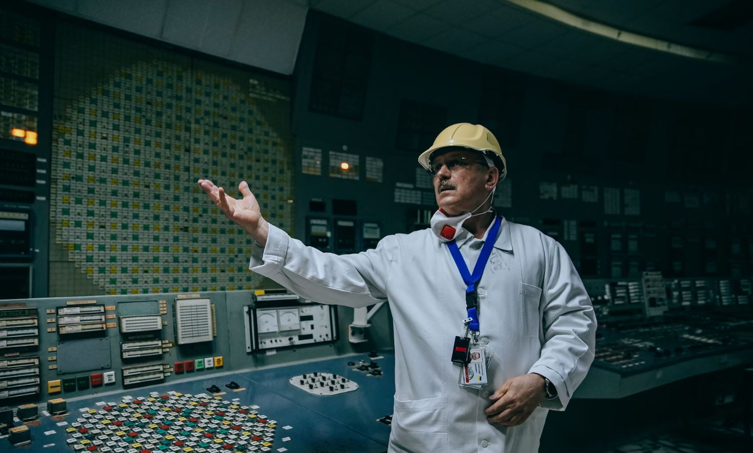 Ο Ολεξάντρ Σκομαρόχοφ, αναπληρωτής τεχνικός διευθυντής διαχείρισης ραδιενεργών αποβλήτων στο Τσερνόμπιλ, 