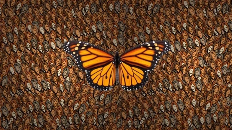 Οπτική ψευδαίσθηση, έντομο