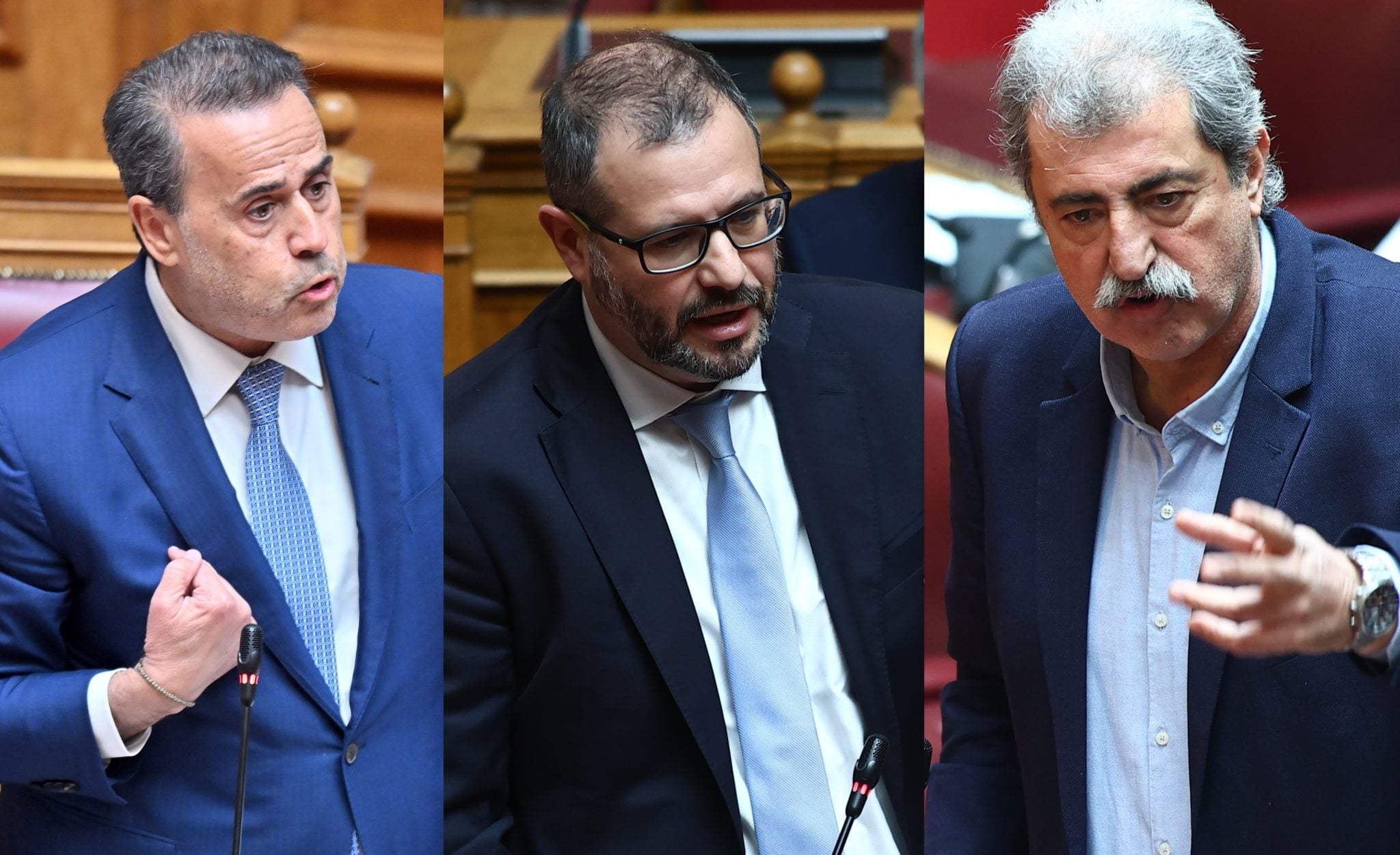 Νίκος Τσάφος, Σταύρος Παπασταύρου, Παύλος Πολάκης,